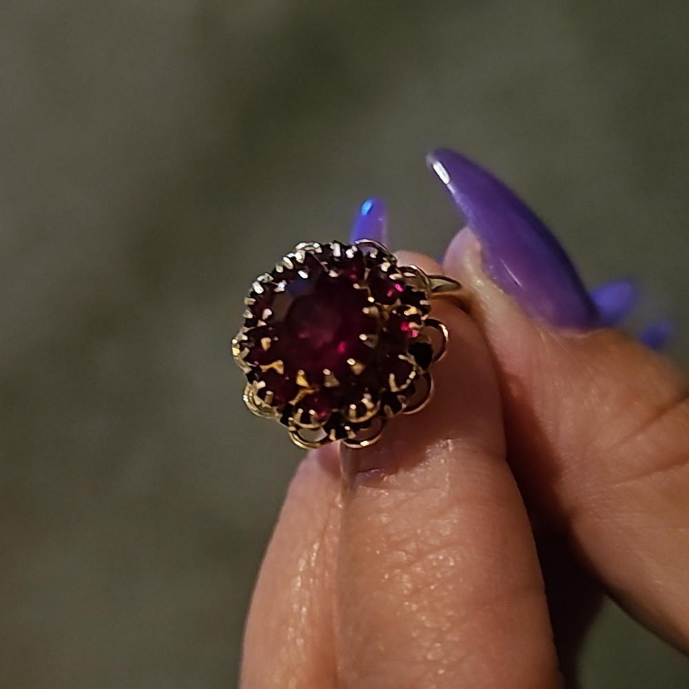 Gold Adjustable Ring - image 1